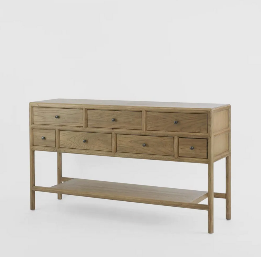 Cambridge 7 Drawer Console Table