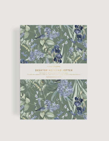 Desktop Notepad Jotter Indigo Haven