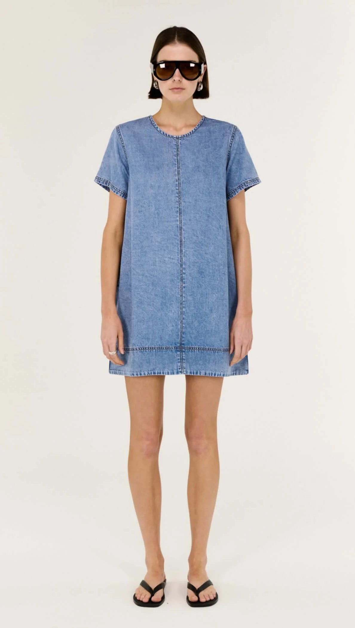 Rae Chambray Mini Dress