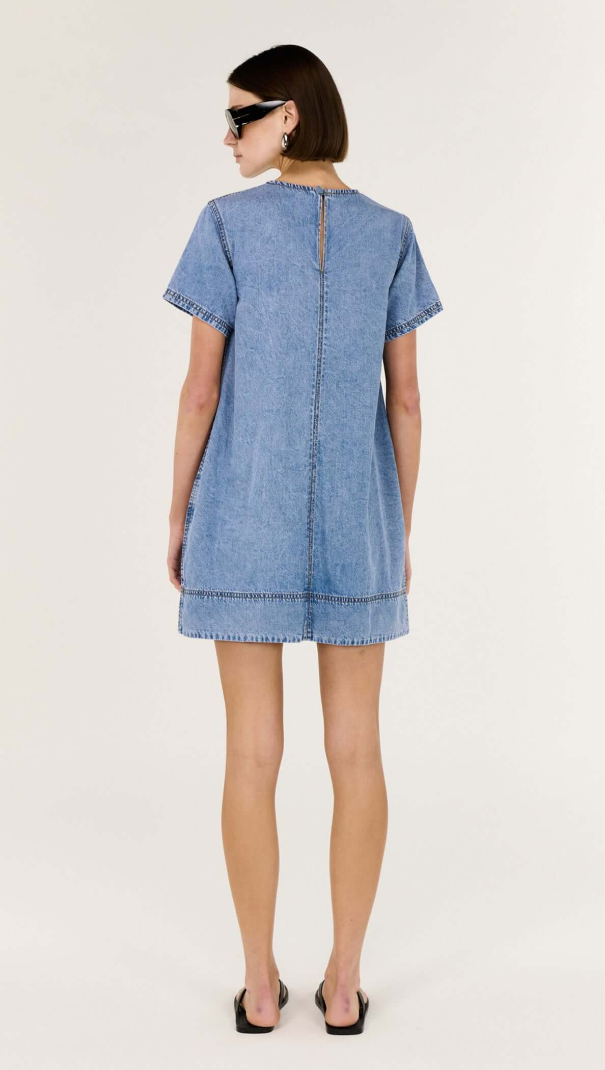 Rae Chambray Mini Dress