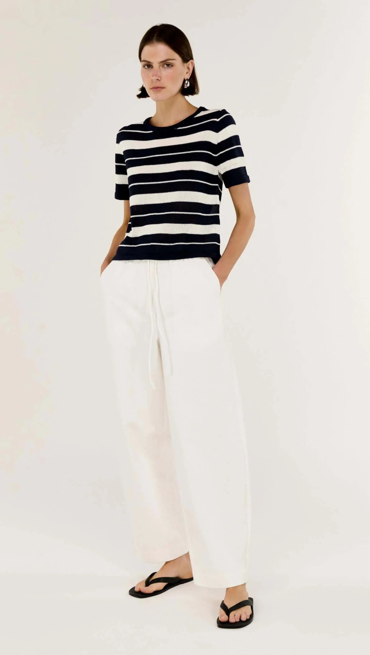 Rey Knit Tee Striped