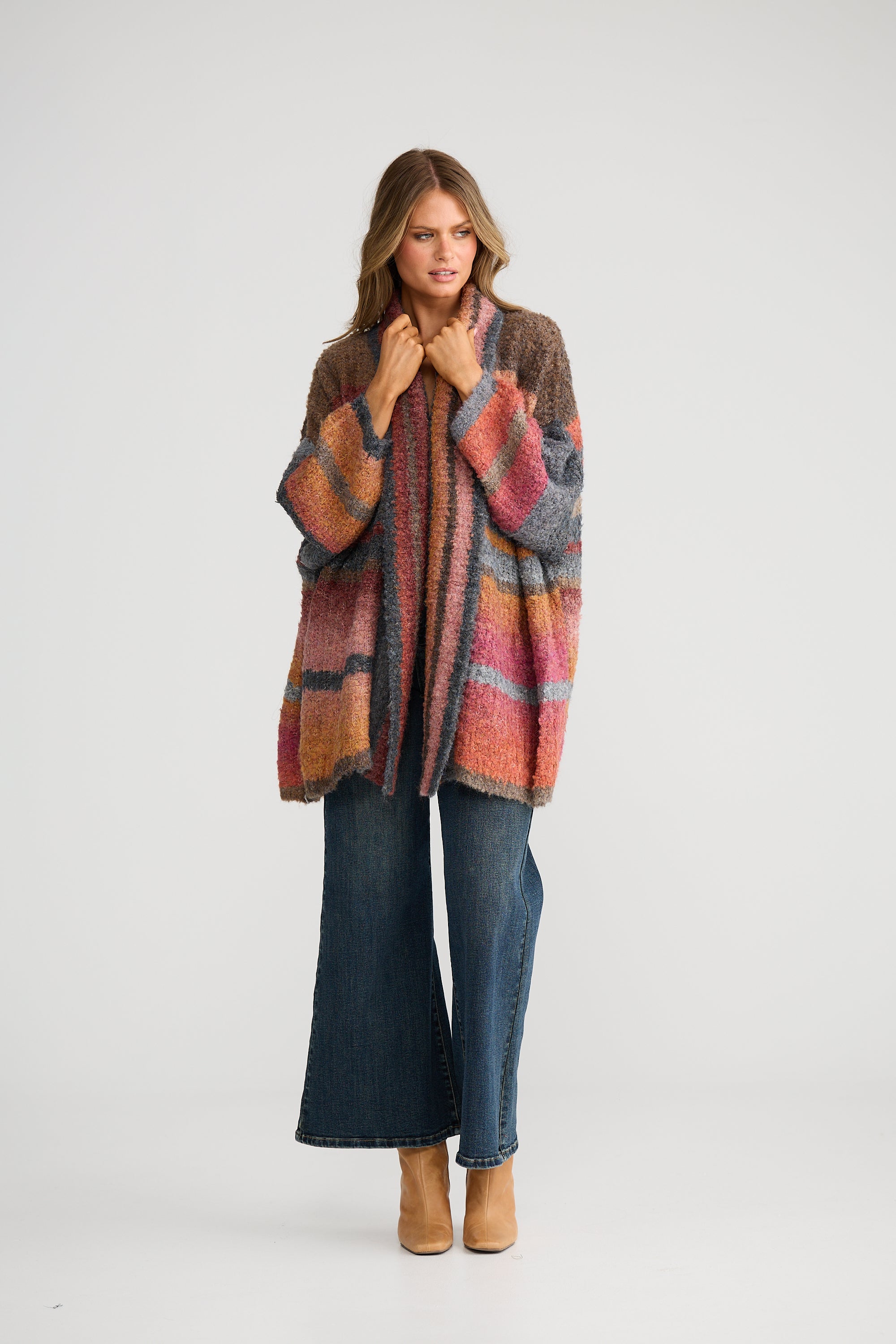 Amara Cardigan Sunset