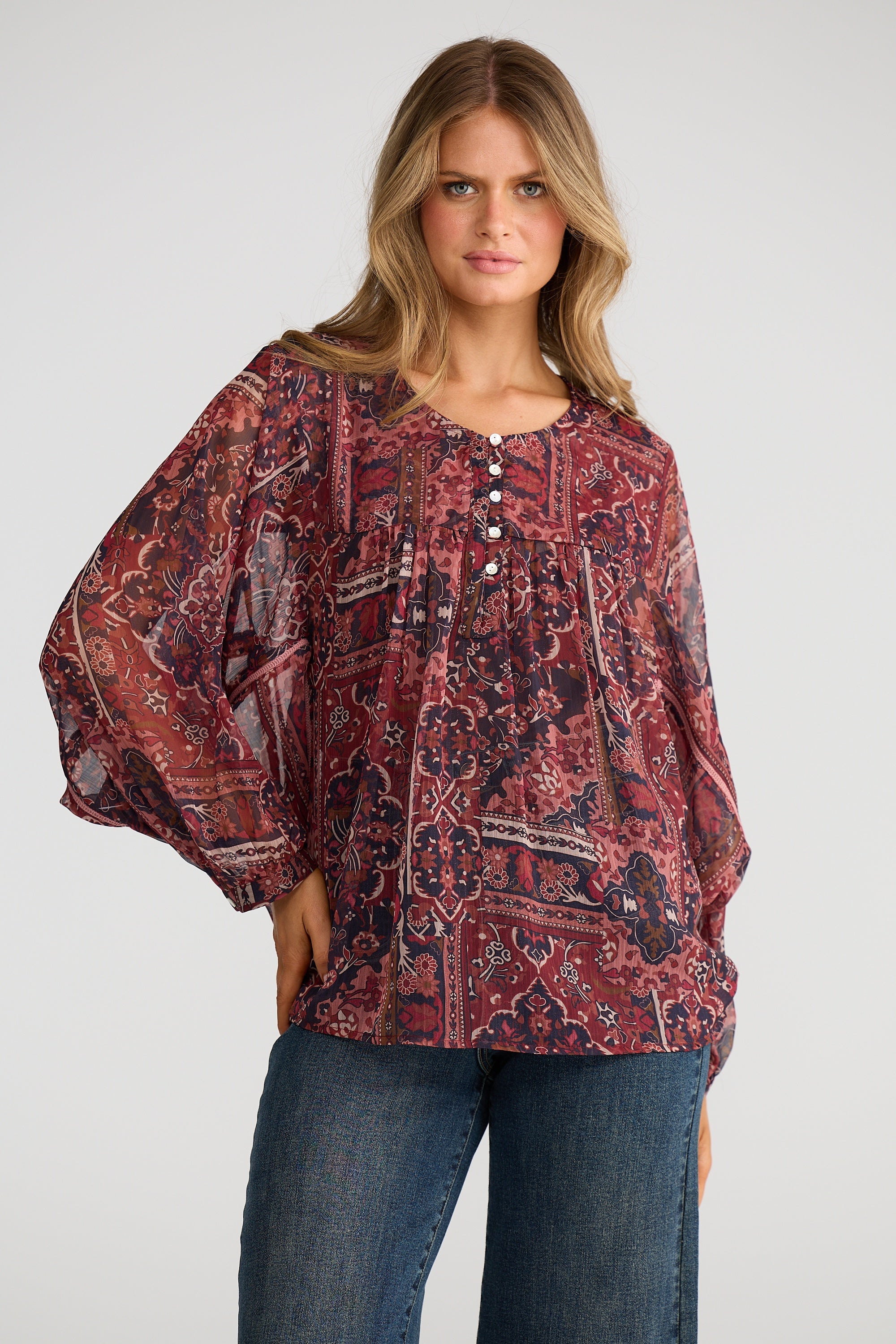 Talia Mystic Weave Top