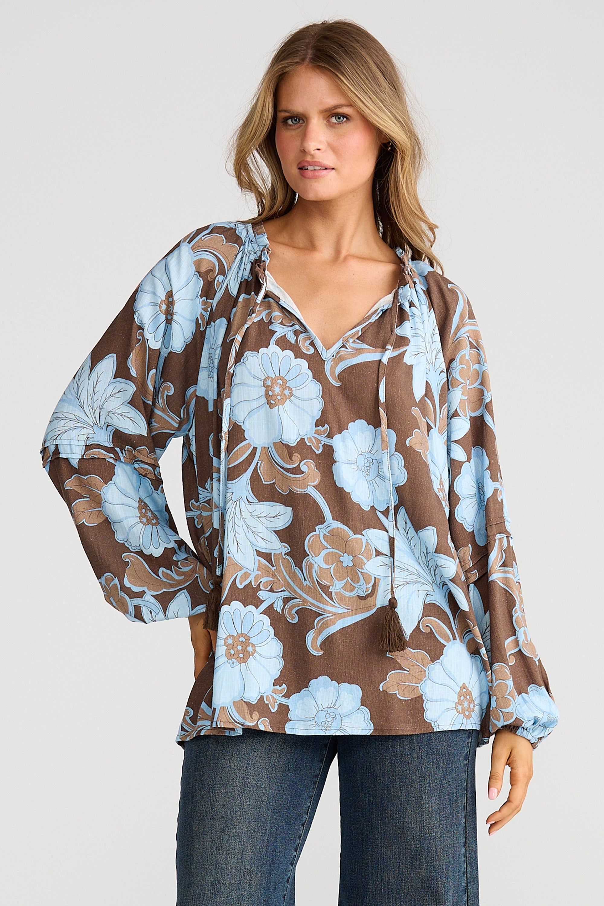 Billy Rae Top Chocolate Ibiza