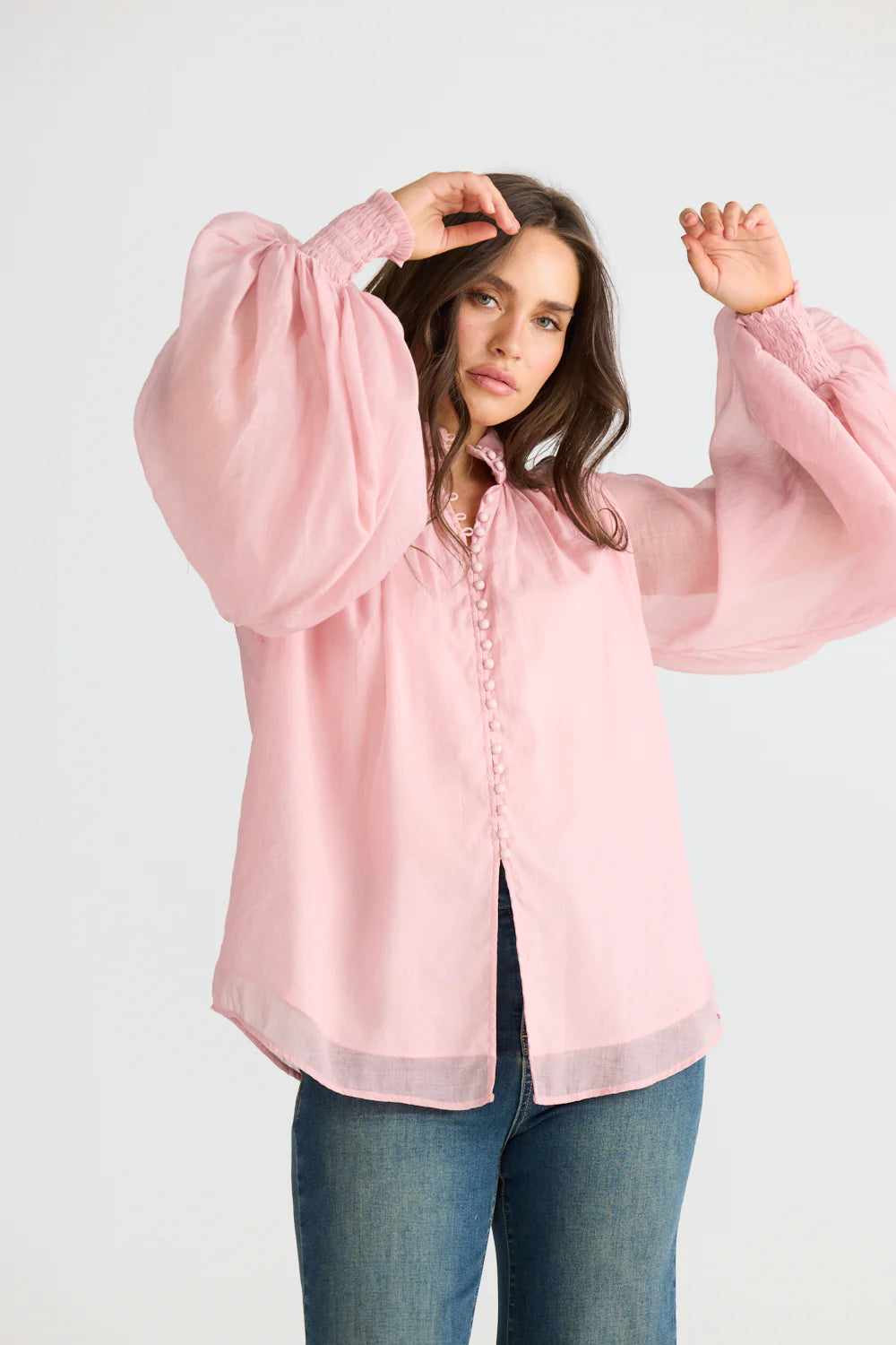 Sylva Blouse Pink