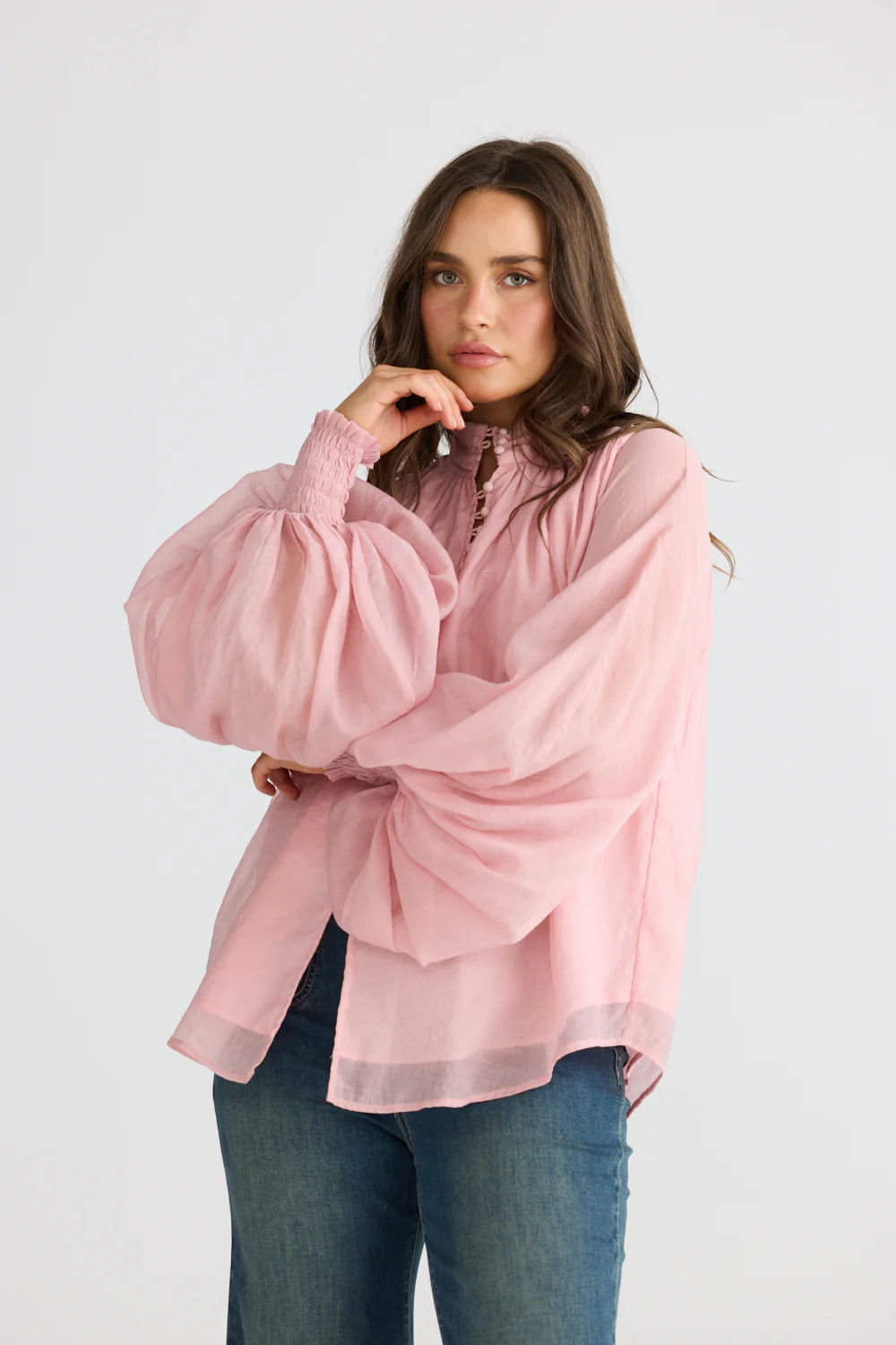 Sylva Blouse Pink