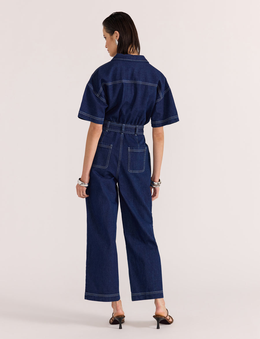 Augusta Denim Jumpsuit