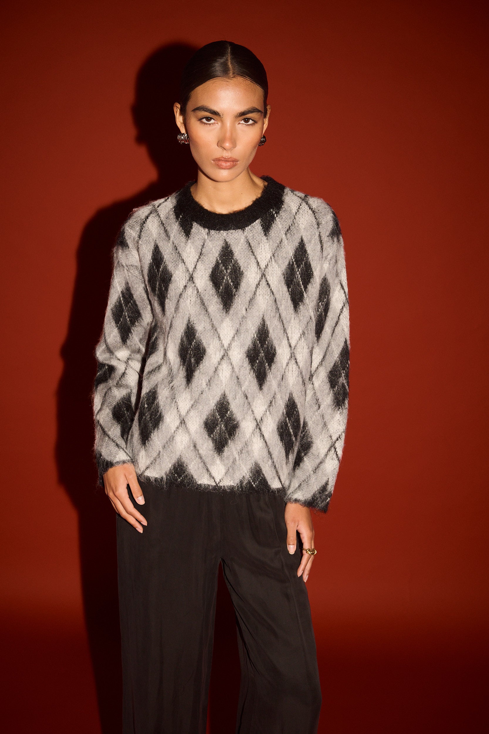 Camille Brushed Jumper Argle