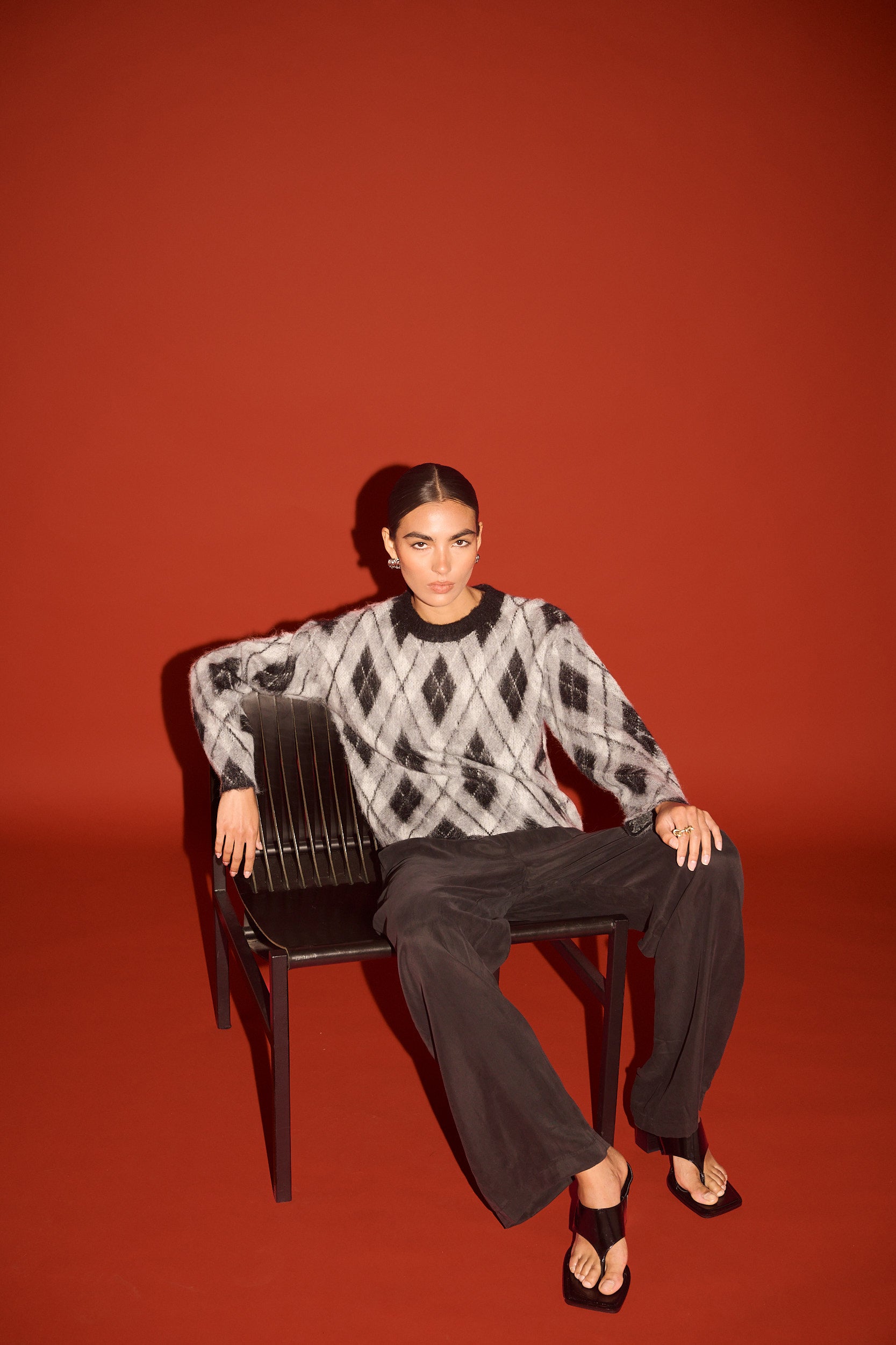 Camille Brushed Jumper Argle