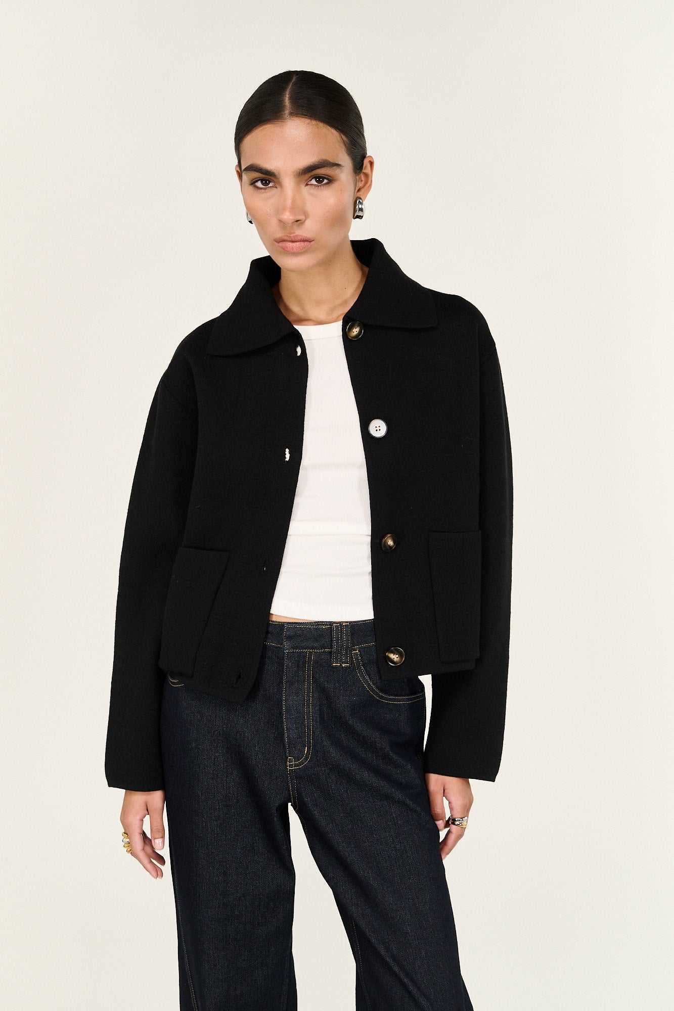Aura Knit Barn Jacket
