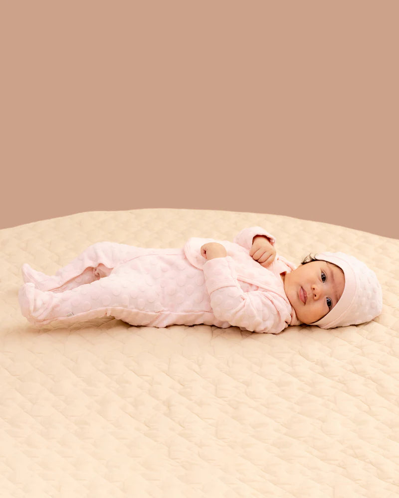 Pink Spot LS Romper