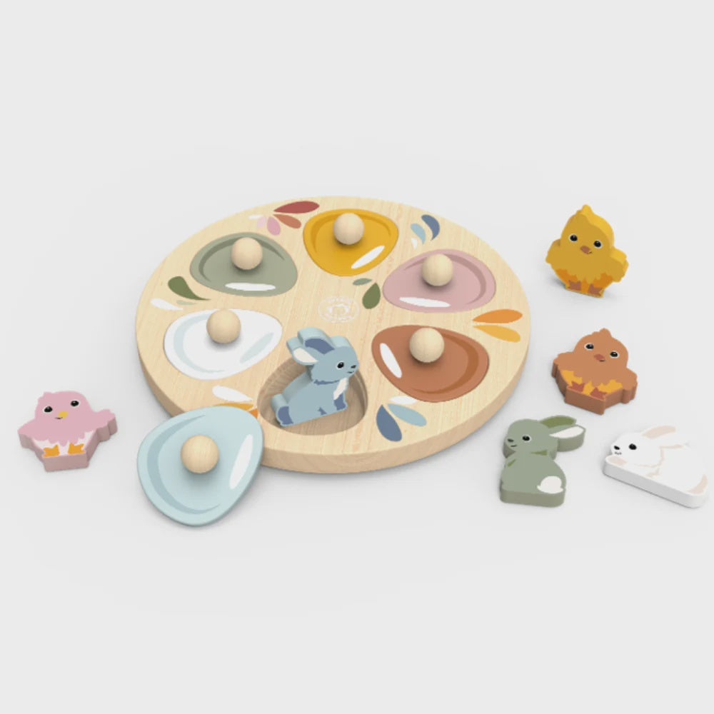 Garden Surprise Puzzle - Chicks & Bunnies