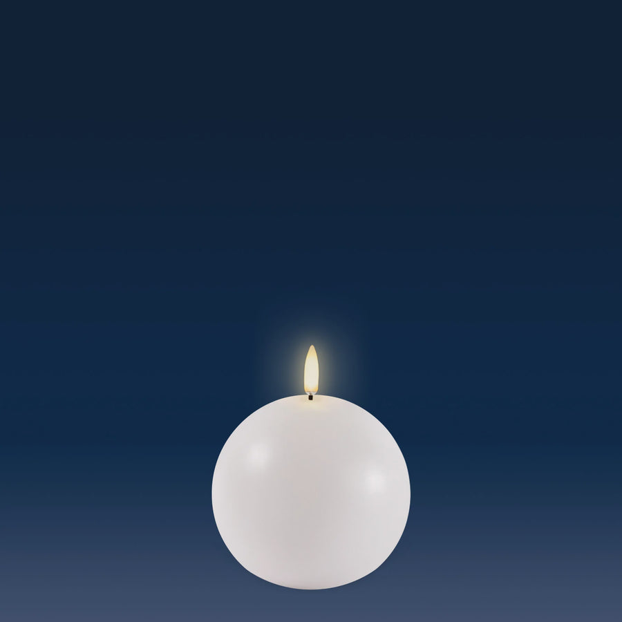 UYUNI The Orb Candle - Nordic White