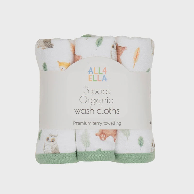 Wash Cloths 3 Pack