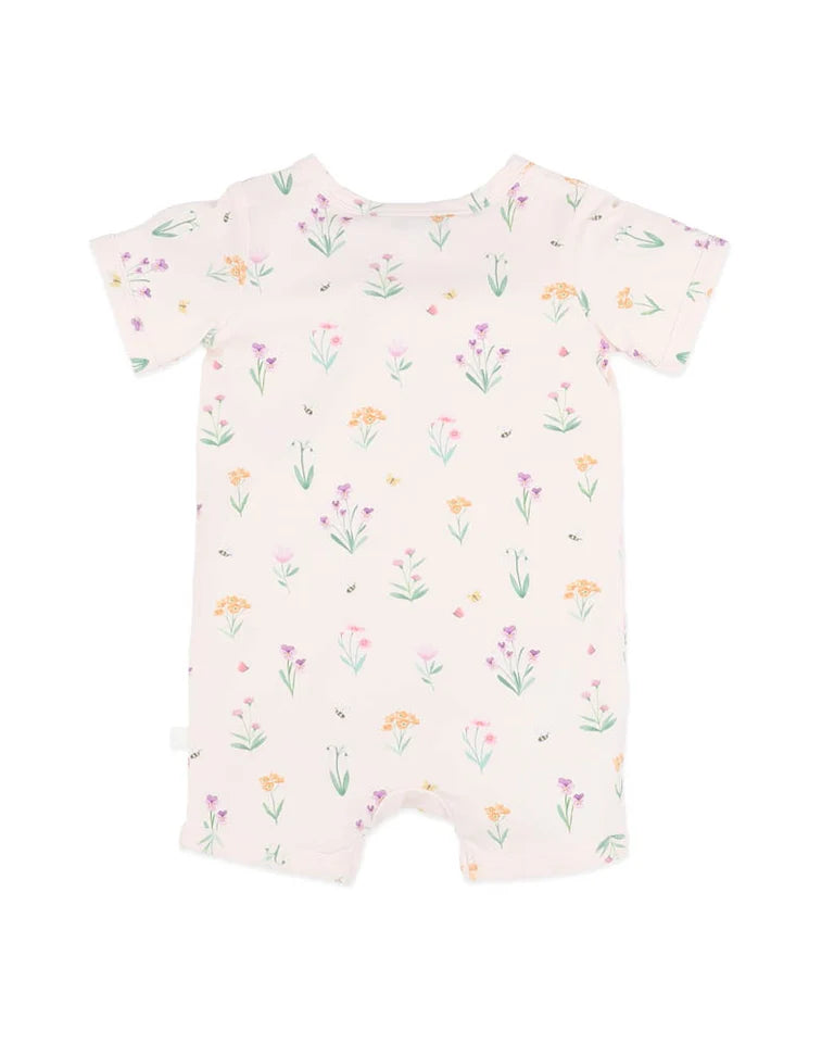 Eliza Print Eco Cosy Short Sleeve Romper