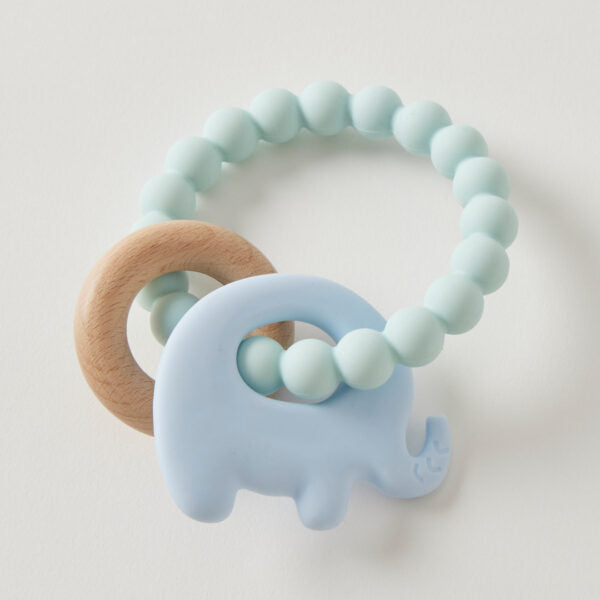 Wren Silicone & Wood Teether