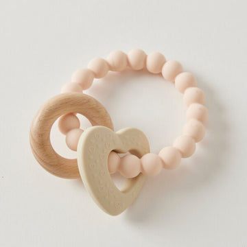 Wren Silicone & Wood Teether