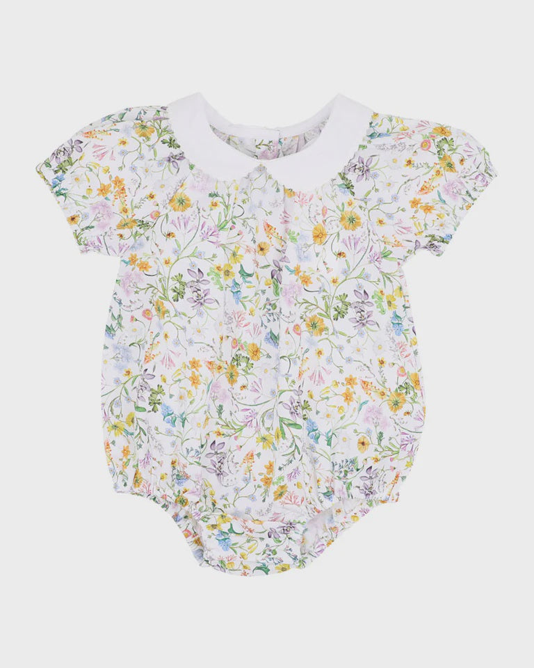 Zara Print Collared Bodysuit