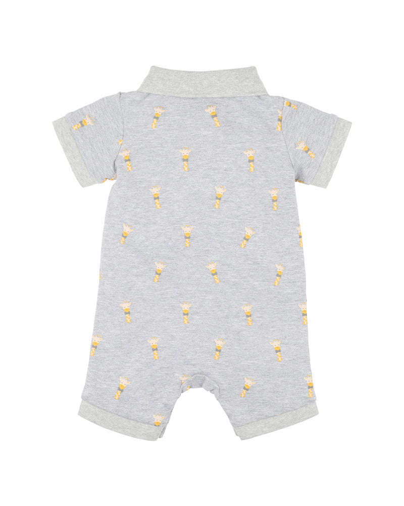 Ellis Giraffe Polo Romper