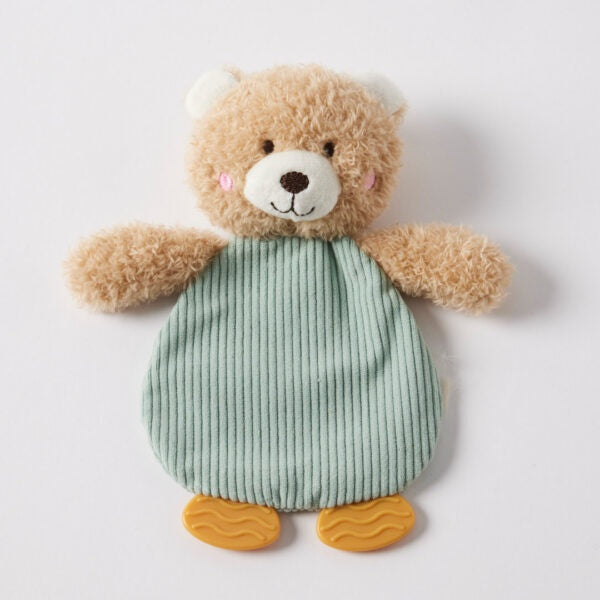 Hugglies Teddy Bear Crinkle Toy in Blue