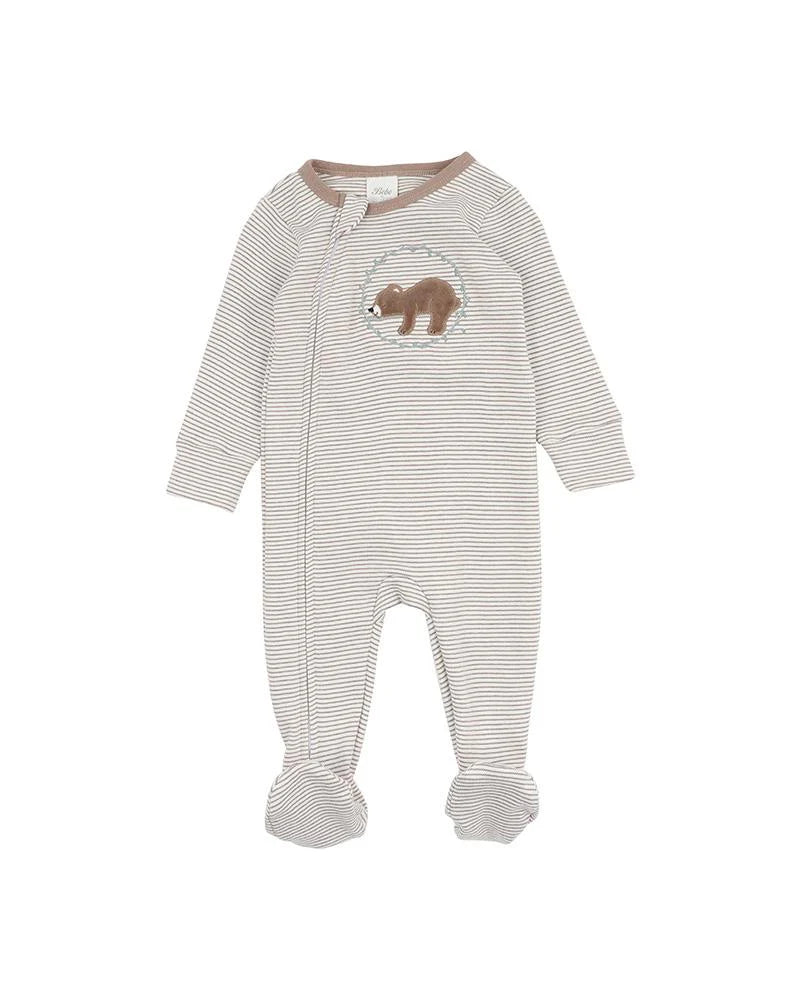 Mateo Stripe LS Onesie