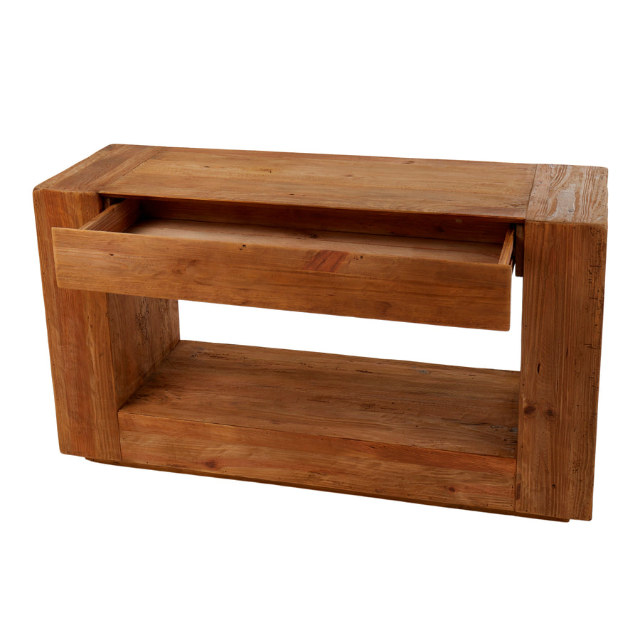 Amalfi Reclaimed Pine Wood Console Table