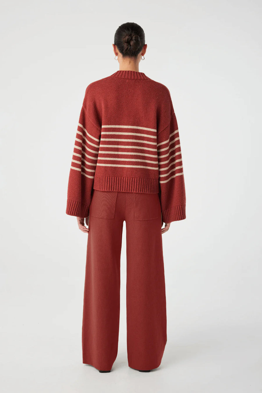 Aiko Cardigan - Half Red