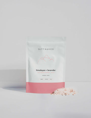 Himalayan + Lavender Salt Scrub + Bath Soak | Relax + Calm 250g