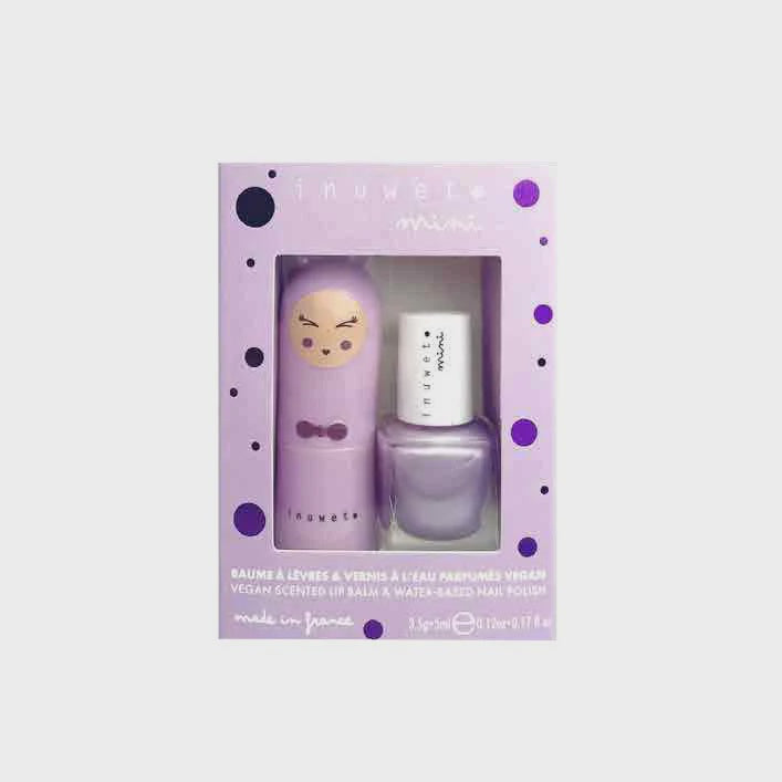 Inuwet Lip Balm & Nail Polish Set