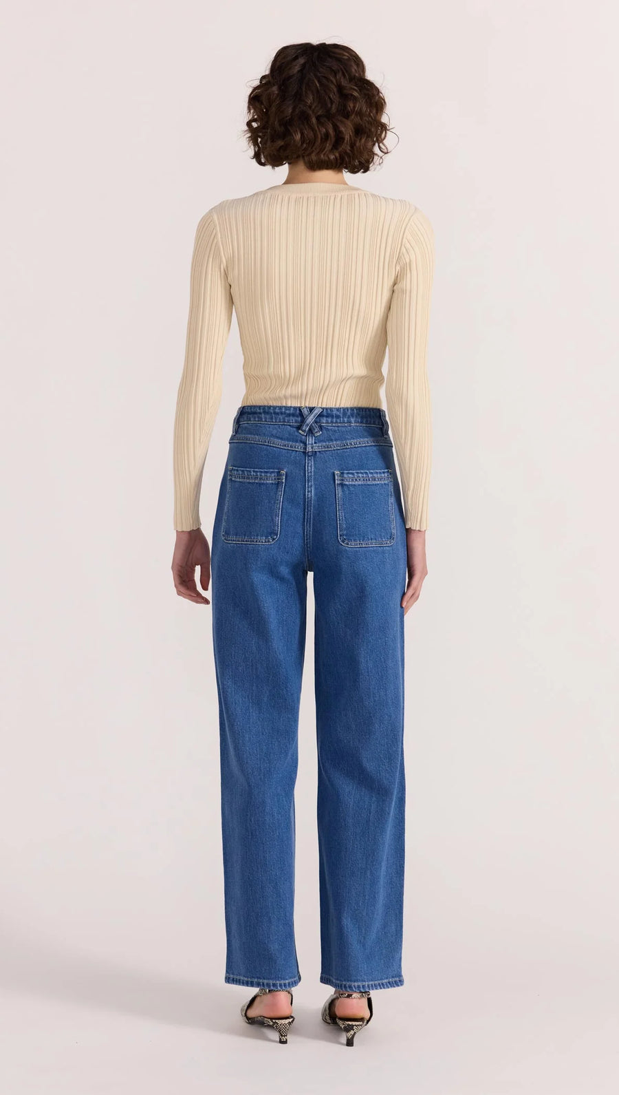 Brooks High Waisted Jeans