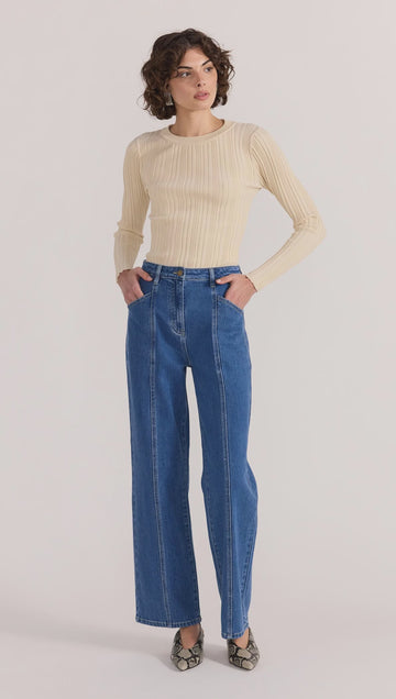 Brooks High Waisted Jeans