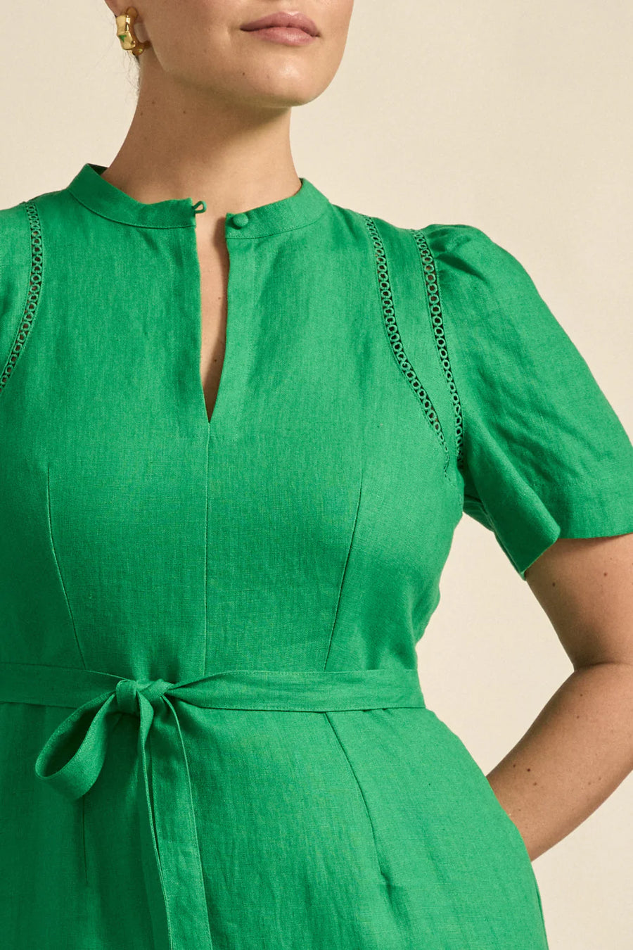 Cable Dress Parrot