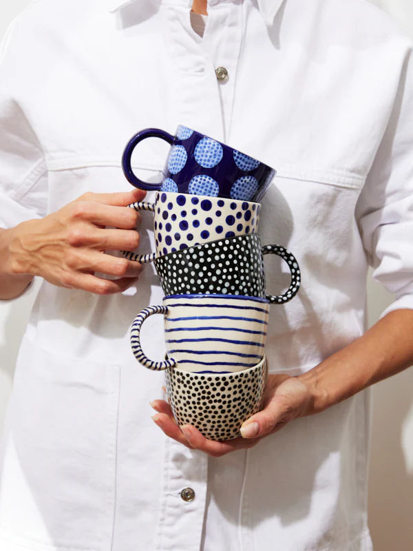 Chino Mug - Navy Spot