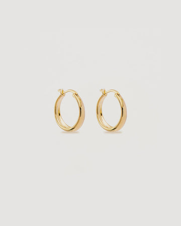 Infinite Horizon Large Hoops - Gold