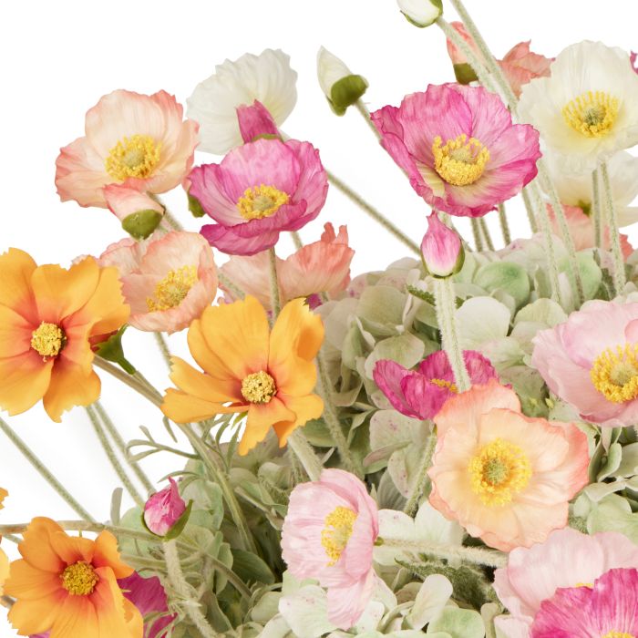 Poppy Hydrangea Mix Miller Bowl