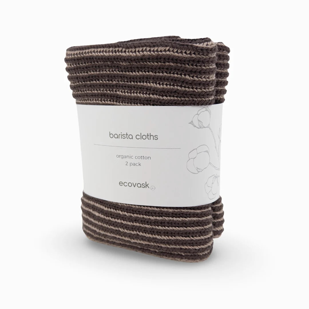 Barista Cloths Pack 2 Chocolate