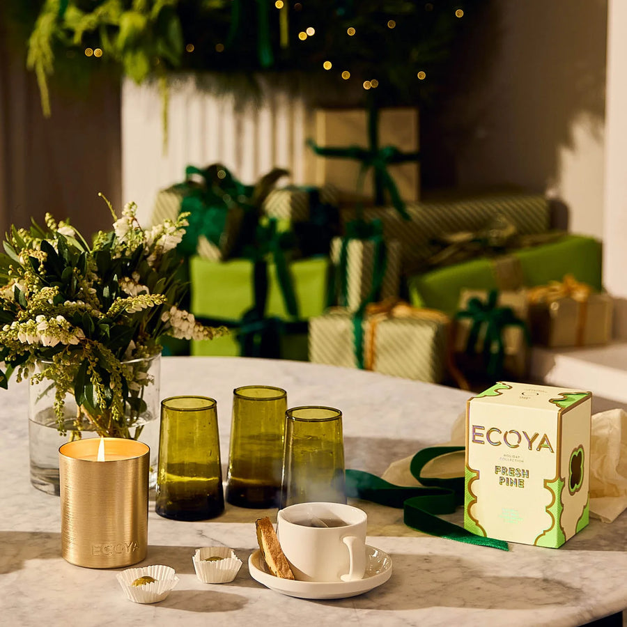 Fresh Pine Goldie Candle Holiday Collection