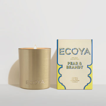 Pear & Brandy Goldie Candle Holiday Collection