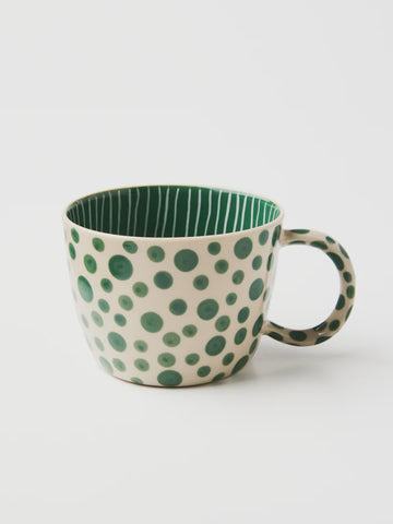 Chino Mug Green Spot