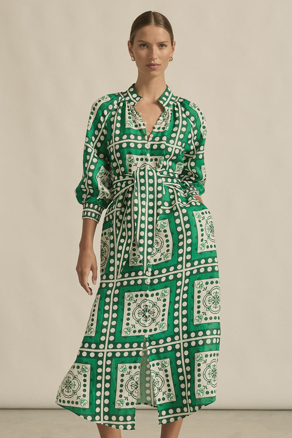 Flourish Dress Parrot Scarf