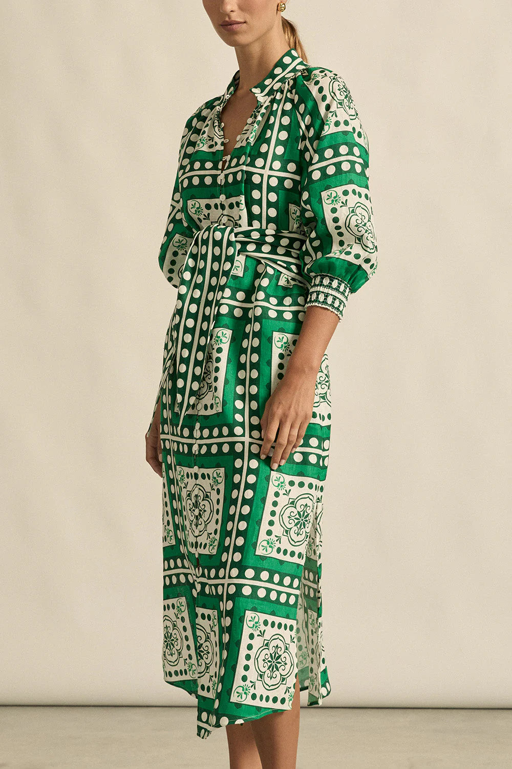 Flourish Dress Parrot Scarf