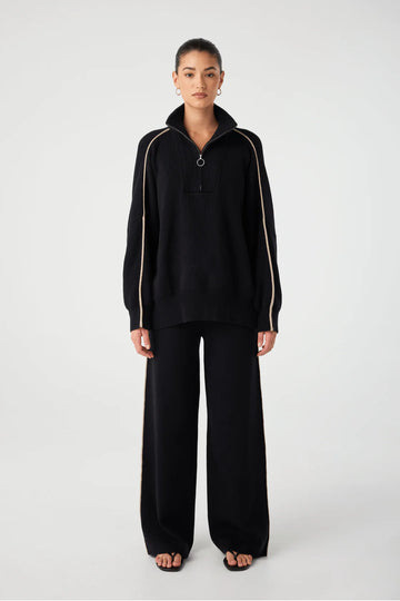 Milan Track Pant - Black