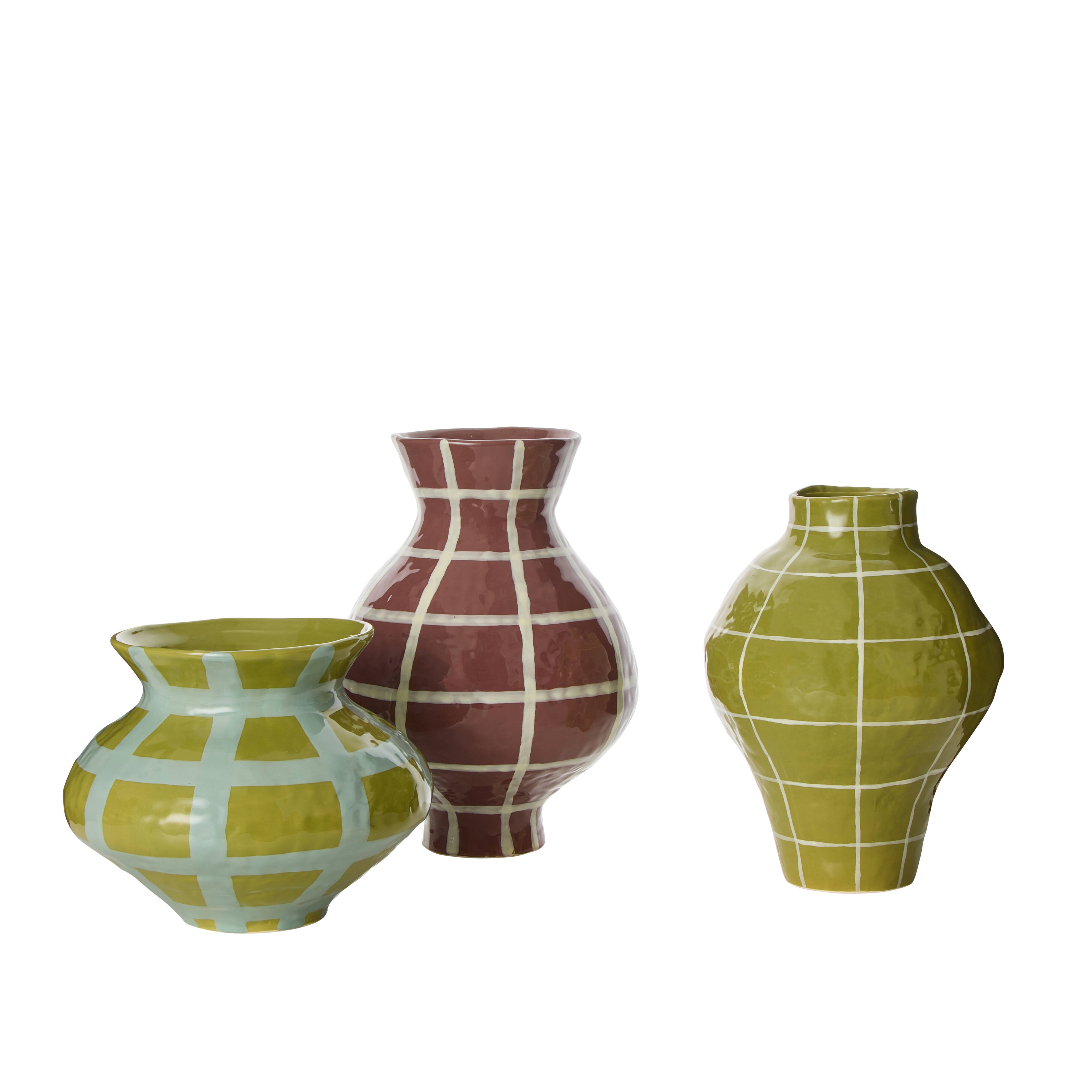 Eden Check Vase