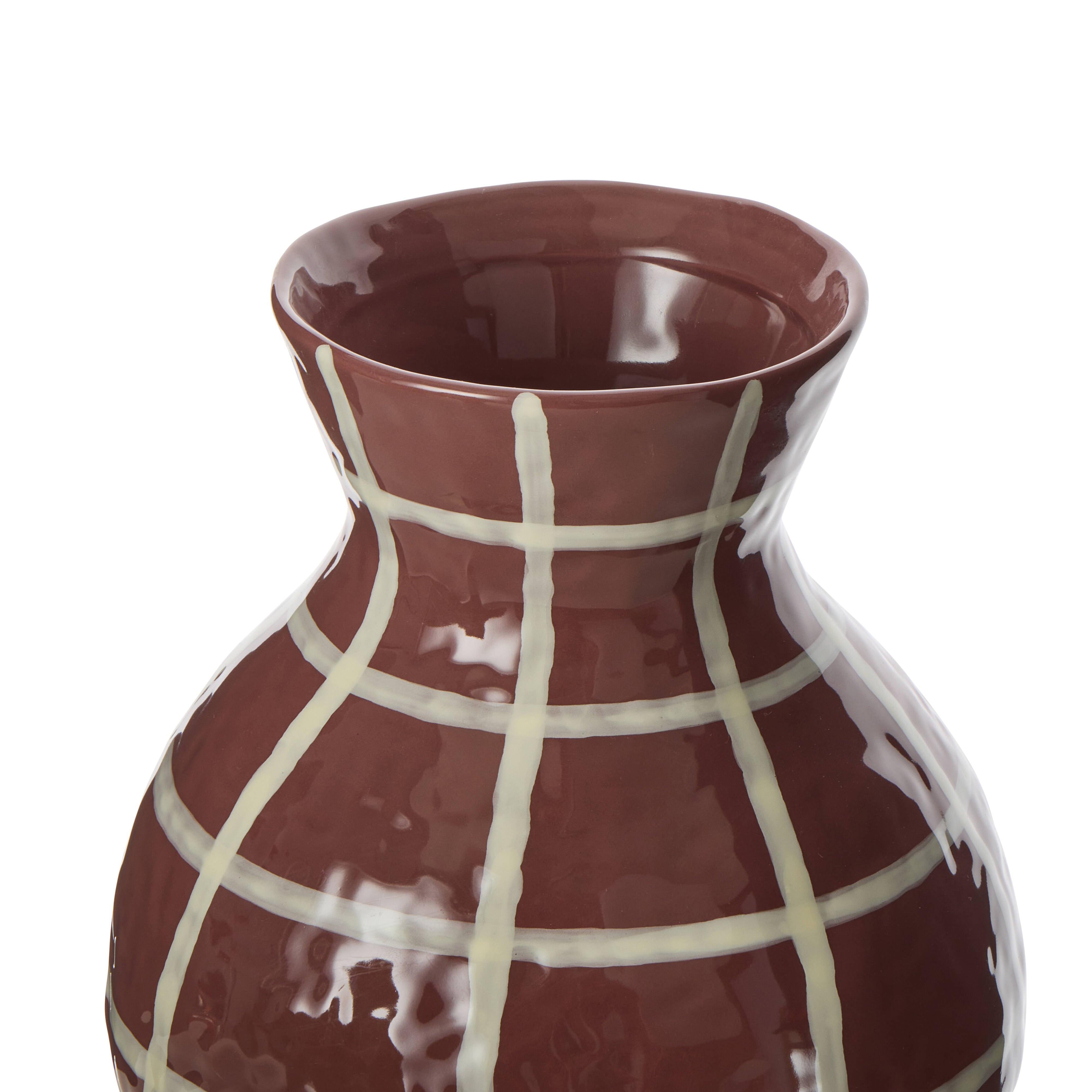 Eden Check Vase