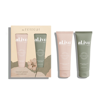 The Retreat Hand Care Duet -Applewood & Goji Berry + Green Pepper & Lotus