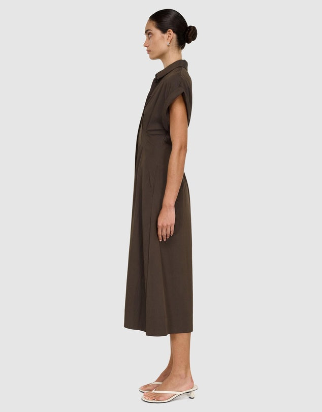 Lucienne Midi Shirtdress