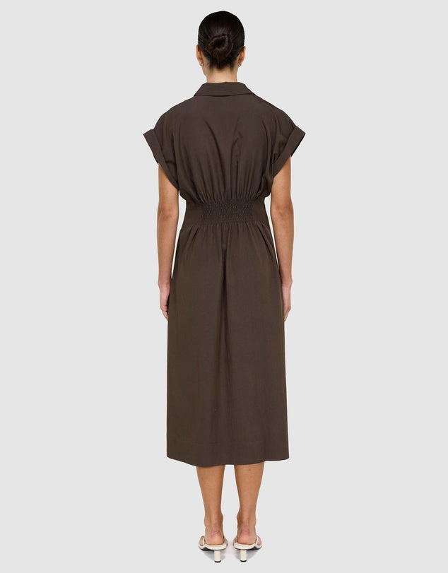 Lucienne Midi Shirtdress