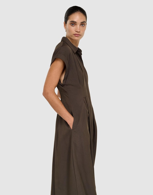 Lucienne Midi Shirtdress