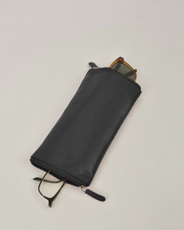 Leather Dual Glasses Case 3 Colours - Kohl and Soda