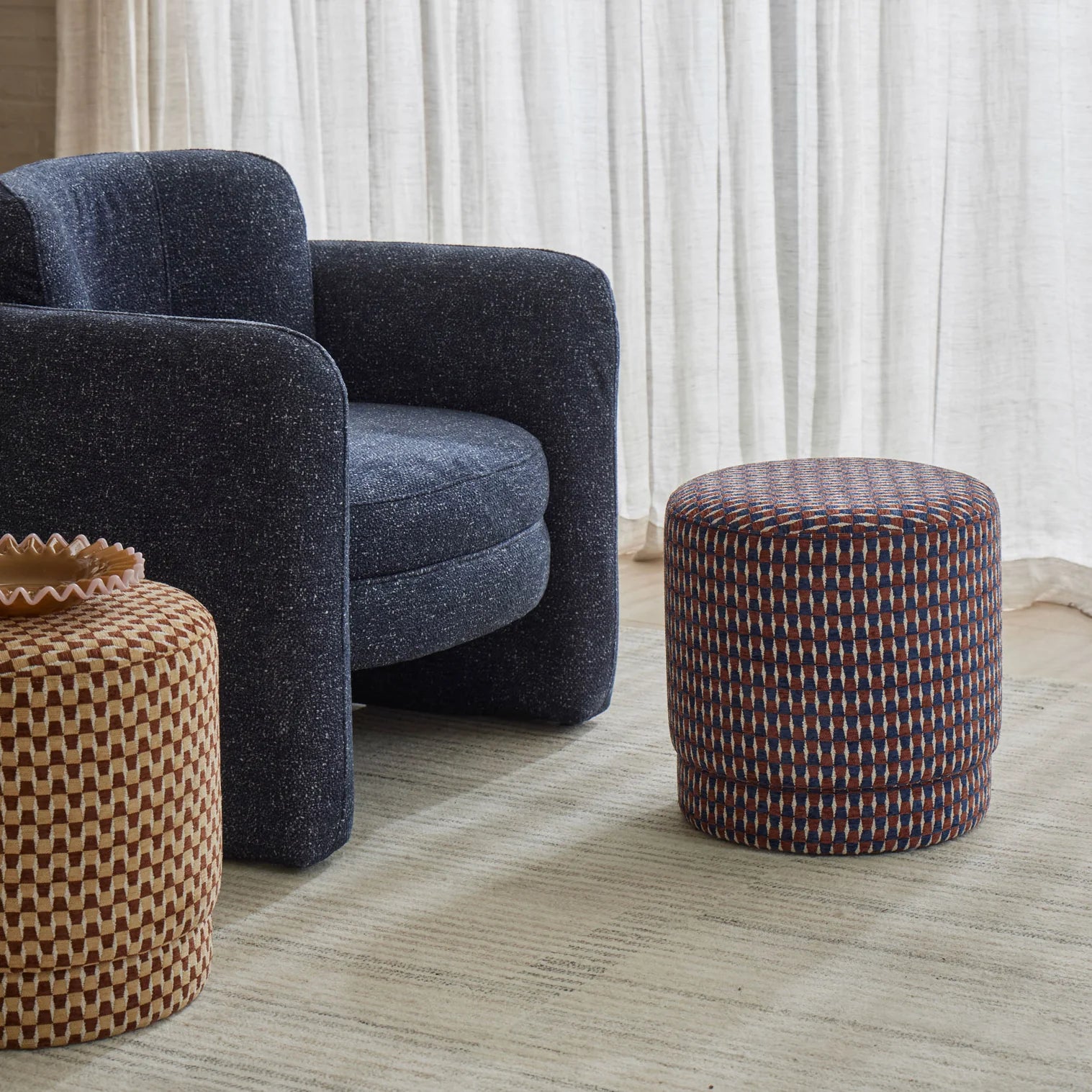 Walter Armchair Navy